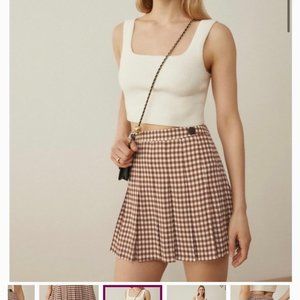 Brand New Reformation Portia Skirt NWOT